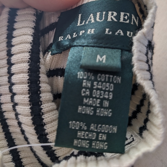 Lauren Ralph Lauren Striped Sweater - Picture 7 of 7
